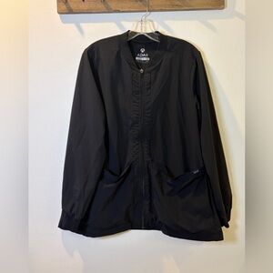Adar Scrubs for Women - Zippered Bomber
Scrub Jacket size XL black